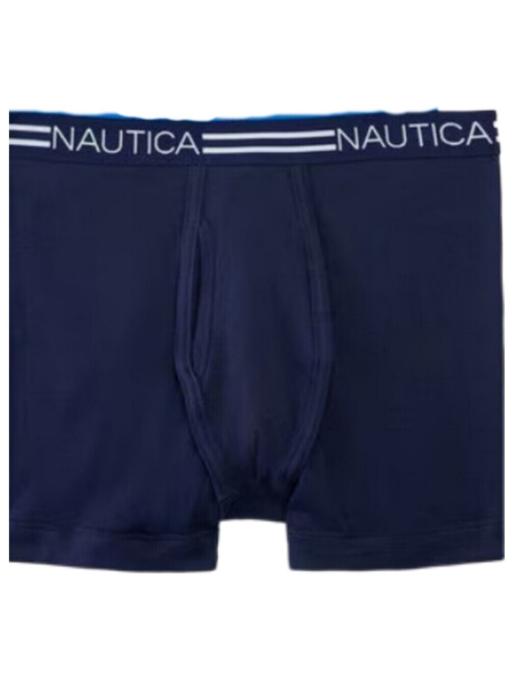 -- 6 Nautica Men's Boxer Briefs with Waistband Accent Size XLarge Cotton
